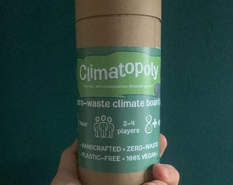 Climatopoly - the Eco Conscious Plastic Free Board Game - FREE DELIVERY!
