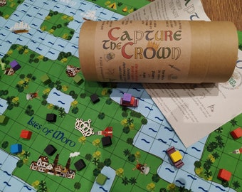 Plastic Free Family Board Game - Capture the Crown