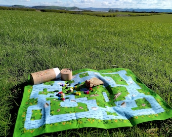 Plastic Free Family Board Game: Capture the Crown