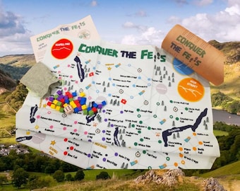 Conquer the Fells Board Game: Plastic-Free Lake District Family Fun