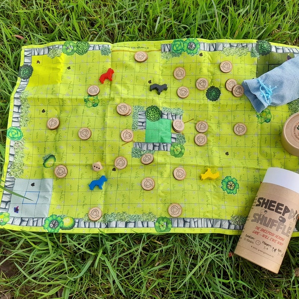 Plastic Free Family Board Game - Sheepdog Shuffle - A tree planted with every sale!