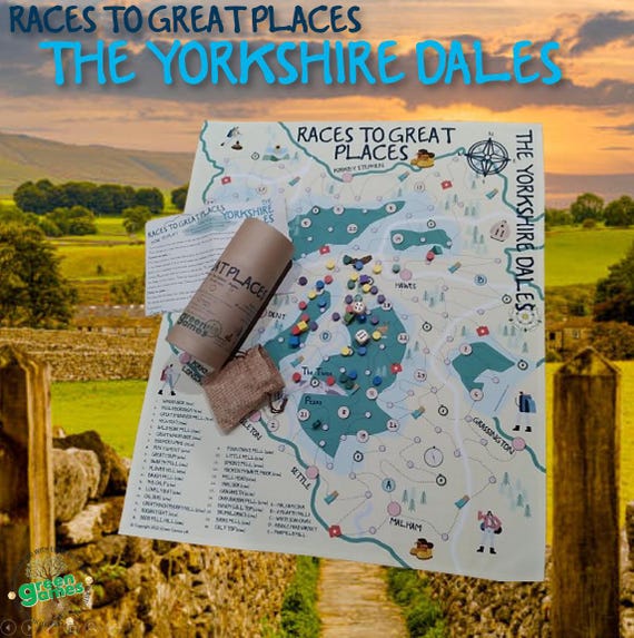 Yorkshire Dales Board Game: Plastic-Free Family Fun