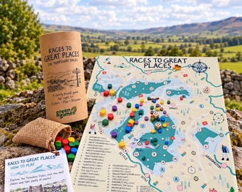 Yorkshire Dales Brettspiel | Familienreisespiel (plastikfrei)