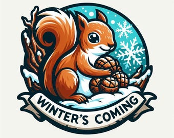Plastic Free Family Board Game: Winters Coming Squirrel Foraging Fun!