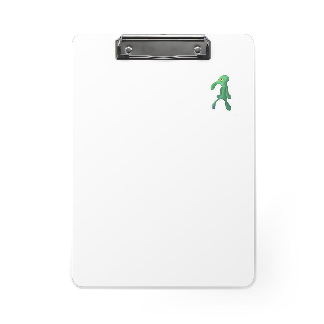 Squidward Meme Clipboard Etsy