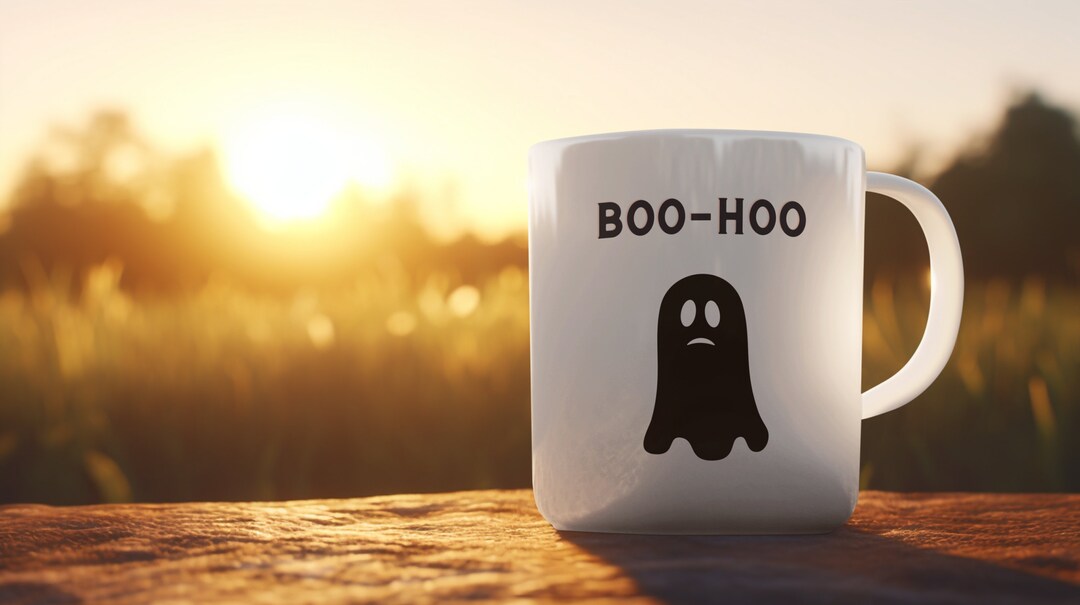 Boo Mug, Cute Ghost Mug, Fall Mug, Fun Holiday Mug, 16oz, Pumpkin ...