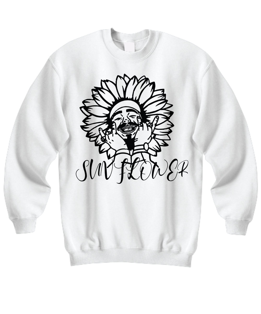 Posty Post Malone Shirt Sunflower Post Malone Shirt Post Malone Clothes Post Malone Sweatshirt Post Malone Hoodie Etsy