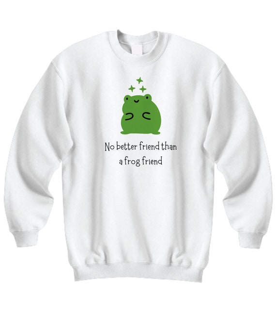 frog sweatshirt, frog sweater, frog hoodie, crewneck, cute frog stuff,  spicy frog, frog things, cute frog things, rain frog, gay frog