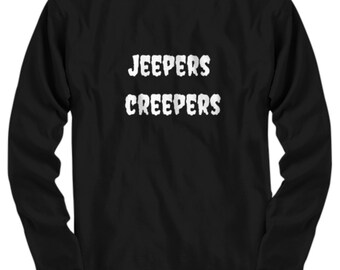 ハロウィンの長袖シャツ、ハロウィンのTシャツ、ハロウィンの不気味なもの、不気味な季節の衣装