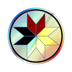 Holographic Sticker - Lakota Small Farms Logo