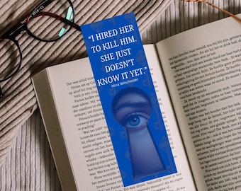 Segnalibro ispirato alla cameriera (download digitale) PNG e PDF