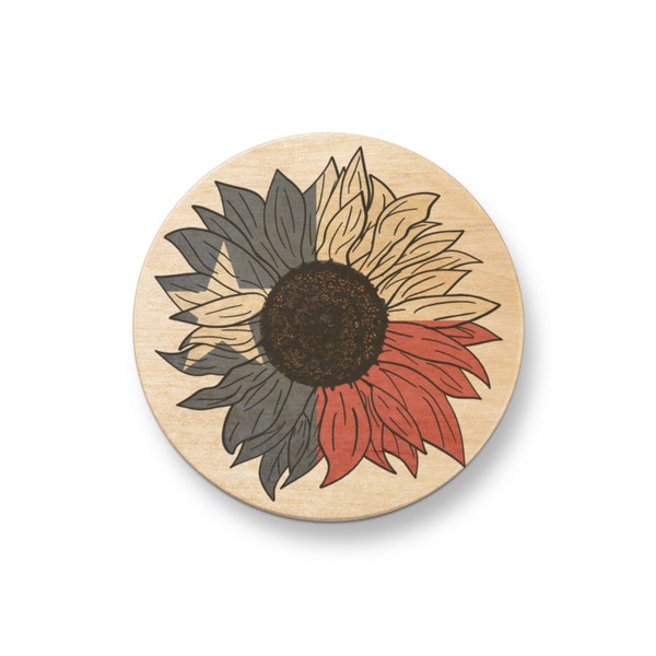 Sunflower opener, Texas magnet bottle opener, sunflower gift, Texas souvenir, kitchen gadget, beer lover gift, bar accessory, home bar decor