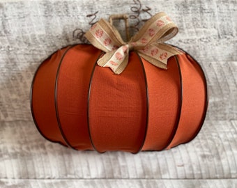 Pumpkin wreath