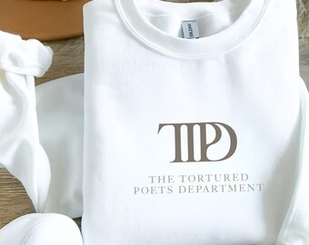 TTPD Sudadera del Departamento de Poetas Torturados, suéter del nuevo álbum, atuendo de la gira The Eras versión Taylors Swiftie Merch