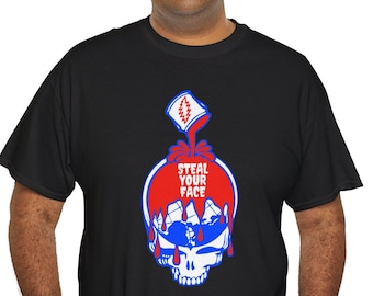 Steal Your Face T Shirt Grateful Dead Stealie Heavy Blend T-Shirt