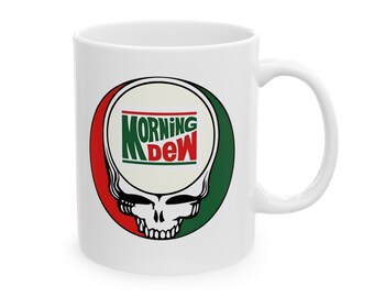 Morning Dew Mug Grateful Dead Stealie Coffee Tea Cup