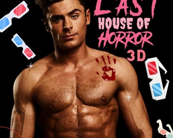 The Last House of Horror (2023) New DVD - Gay Zac Efron Friday the 13th High School Musical  Queer Lgbtq Halloween Slasher Movie Gift