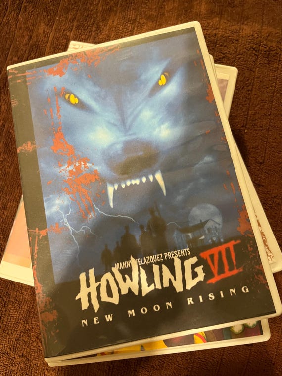 Howling 7: New Moon Rising DVD - Rare Out of Print DVD OOP