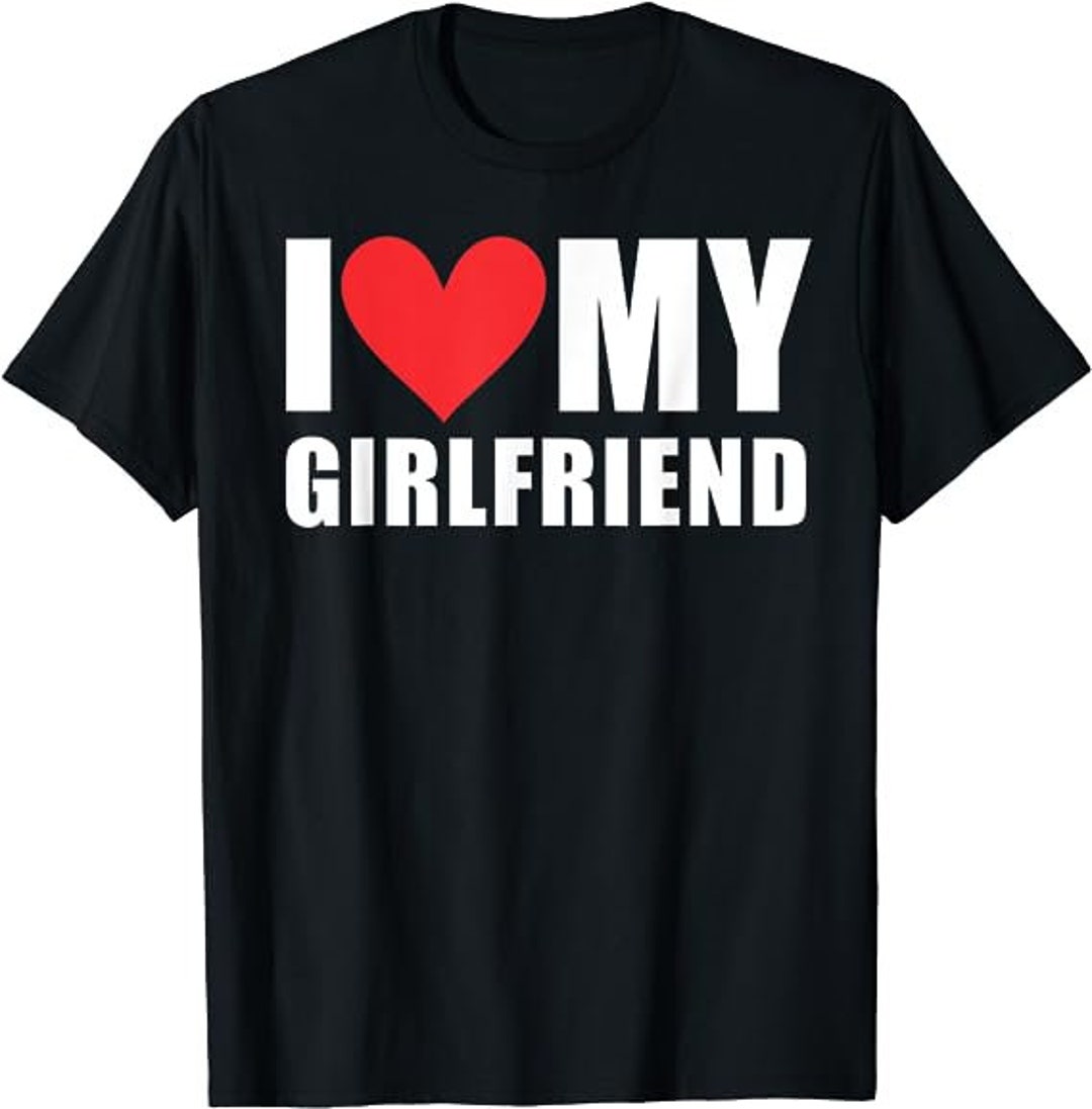 I Love My Girlfriend I Heart My GF Declaration of Love - Etsy Canada