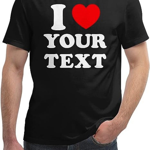 Personalized I Love My Girlfriend Shirt -Custom Shirt.