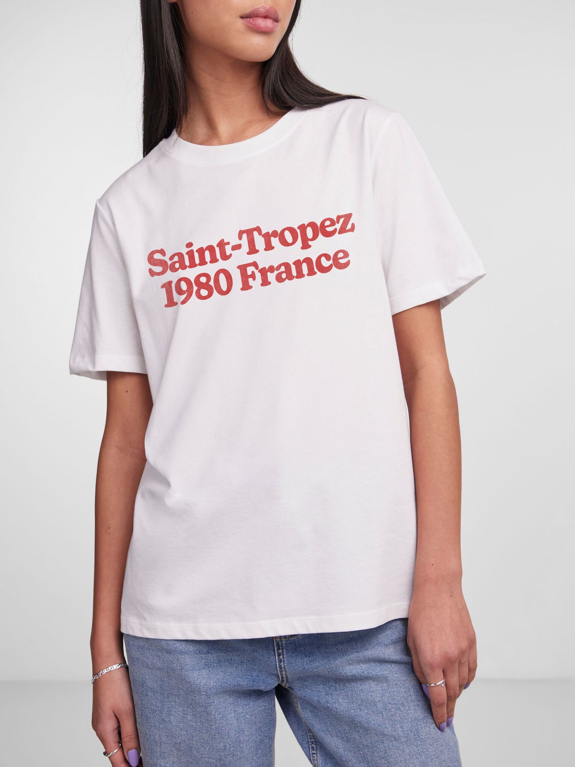 Saint tropez 1980 France Graphic Tee Vintage Chic UNISEX T shirt