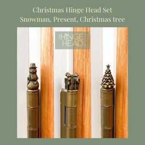 Hinge Head Christmas Set (3 per set)