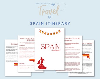 Spain Version II- Itinerary