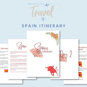Spanien Reiseverlauf