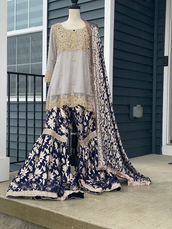 Banarsi sharara shop designs