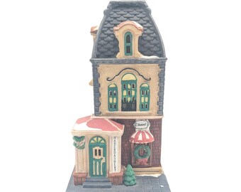 Vintage Department 56 Haberdashery | Collectible Christmas Village Decor | Charming Display Piece | Dickens Village
