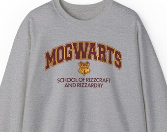 Mogwarts School of Rizzcraft and Rizzardry Harry Potter Crewneck Sweatshirt