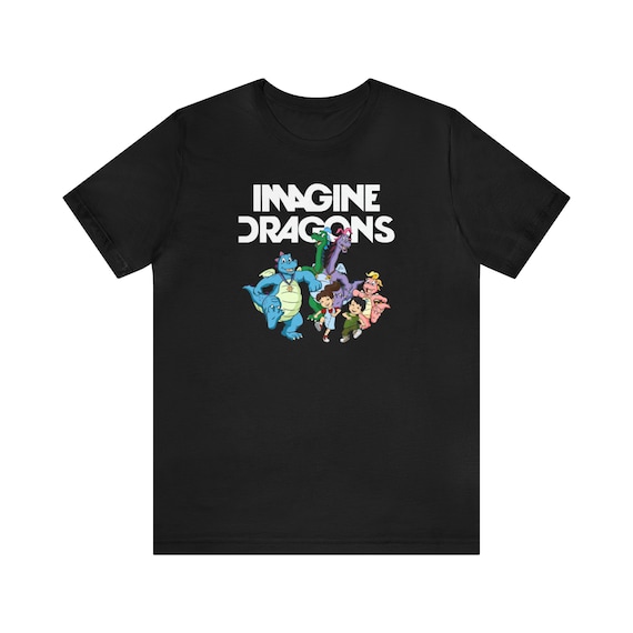 Dragon Tales Imagine Dragons Funny Shirt, 90s Cartoon Shirt PBS