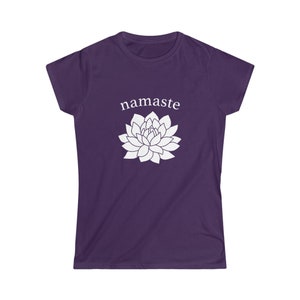 Namaste Yoga Meditation | T-Shirt Women&#39;s Soft style Tee | Embrace Your Vibe