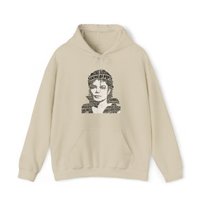 Calligram Michael Jackson | Unisex Hooded Hoodie Sweatshirt | Embrace Your Vibe