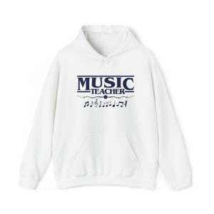Music Teacher Life Band Choir | Unisex Hooded Hoodie Sweatshirt | Embrace Your Vibe