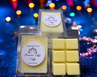 Banana Laffy Taffy Scented Wax Melts, Soy Wax Melts For Wax Warmer