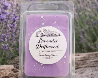 Lavender Driftwood Wax Melts | Aromatherapy Soy Wax Home Fragrance