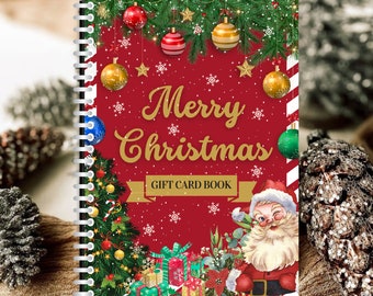 Christmas Gift Card Book, Christmas gift card book printable Christmas gift for teen,  Teenage Christmas Present, Christmas gift for kids