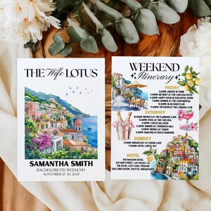 Italian Bachelorette Invitation: Ciao Bella, That&#39;s Amore (Canva Template)