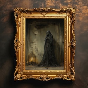 Abandoned Skeleton | Goth Home Decor, Dark Academia Prints, Gothic Wall Art, Vintage Aesthetic, Gothic Decor, Moody Goth Art, Digital DL