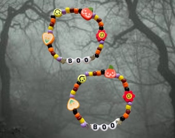 Custom Y2K Bracelets, Personalized Beaded Bracelets, Colorful
