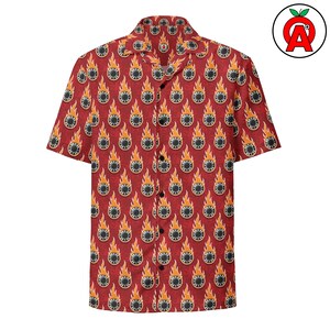 Poker Cards All-Over Print, Adult Unisex All-Over Relaxed Fit Button Up Shirt, poker shirt, casino wear, Las Vegas gift, gambler gift Button