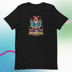Cat Halloween Shirt - Meowgical Unisex Design