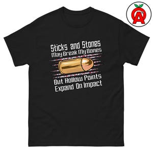 Patriotic Firearm Graphic Tee for 2A Supporters & Veterans, Unisex Classic Shirt