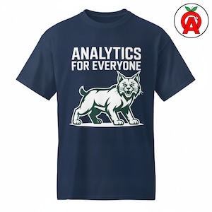Analytics-T-Shirt, Unisex-Shirt für Data-Science-Fans, Campus-Shirt mit Grafikprint, Kurzarmshirt mit College-Humor, Nerd-T-Shirt mit Rundhalsausschnitt