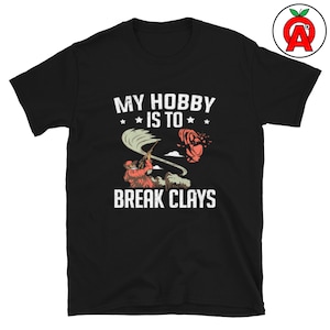 Passionate Shooter T-Shirt | Clay Pigeon & Trap Shooting Tee | Shotgun Sports Enthusiast Gift | Skeet Trap - Pigeon Shooting Shirt