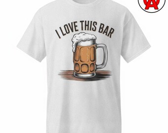 Funny Beer Mug T-Shirt, Pub Crawl Drinking Tee Unisex Shirt, Bar Humor Gift for Beer Lovers Graphic Tee