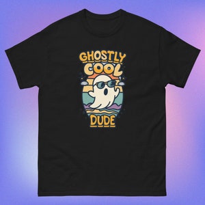 Ghostly Cool Dude Halloween Shirt - Unisex