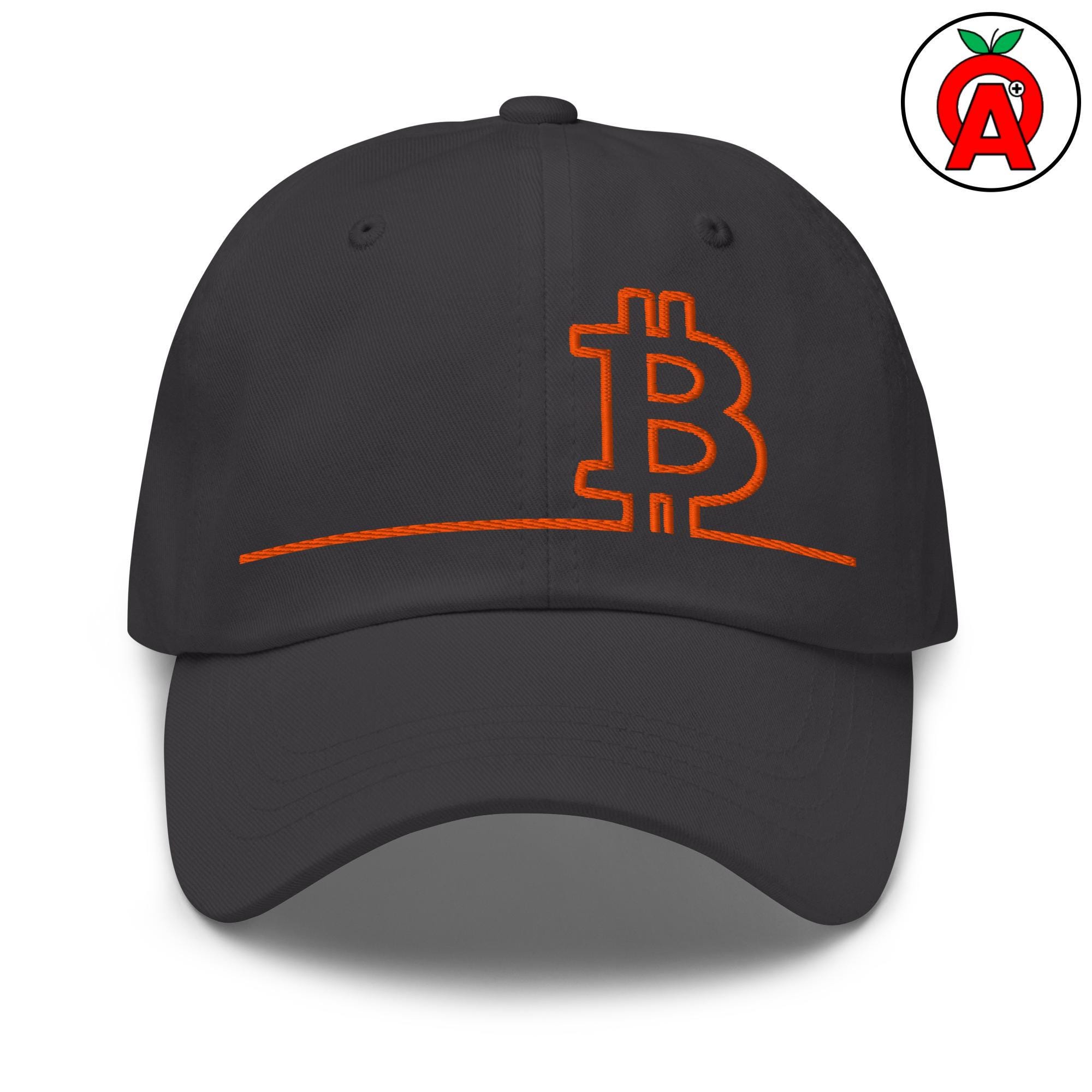 Bitcoin Crypto Currency Hat, Adult Unisex Embroidered Dad Hat W/ Adjustable  Strap, Cryptocurrency Investor Gift, Blockchain Enthusiast Cap - Etsy