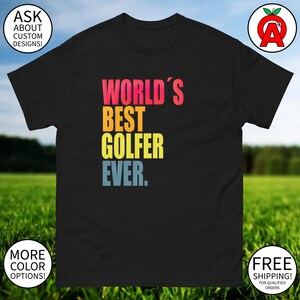 自信に満ちたゴルファーのユニセックスTシャツ | スタイリッシュで快適なゴルフ愛好家向けアパレル | 熱心なゴルフ愛好家へのプレゼントに最適